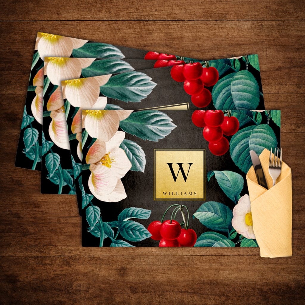 Create stunning photo placemats with our pre-made design layouts.