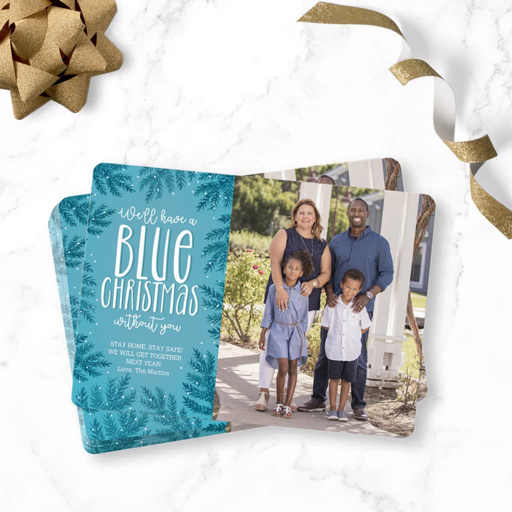 Create flat cards for simple round robin messages this Xmas